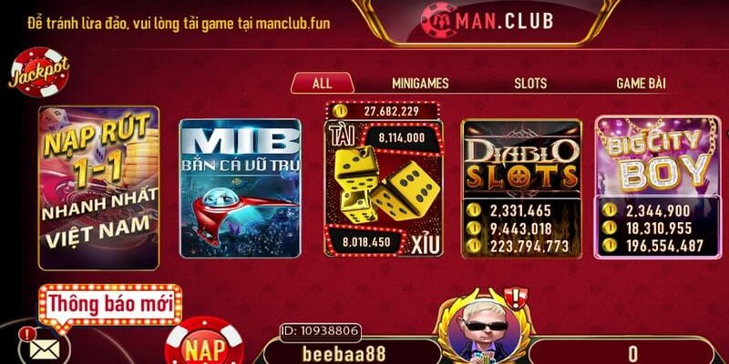 Bí kíp chơi Number game Manclub